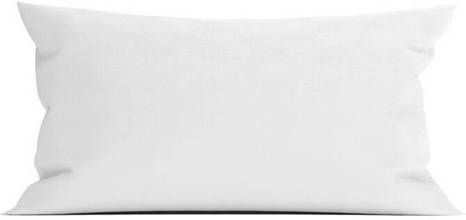 Heckettlane Heckett & Lane Elementi Kussensloop Katoen Satijn white 40x80cm