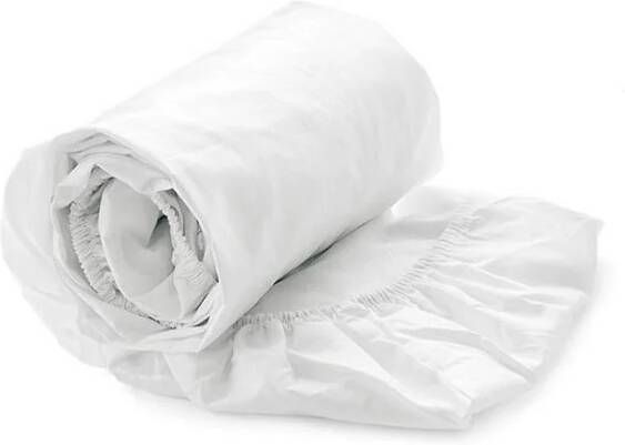 Heckettlane Heckett & Lane Hoeslaken Elementi Katoen Satijn 40cm Hoekhoogte white