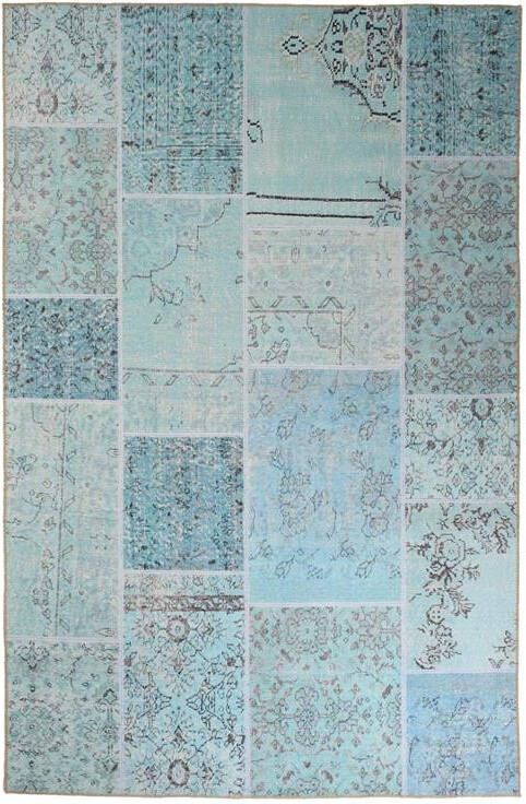 Heritaged Patchwork vloerkleed Fade Heritage turquoise 152x230 cm