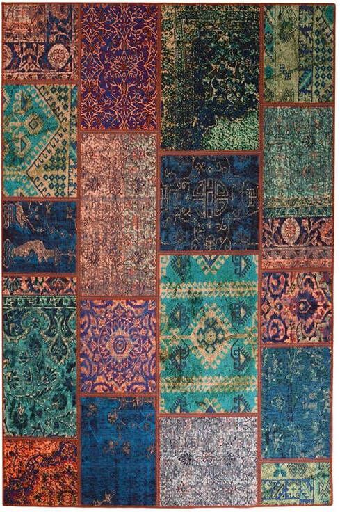 Heritaged Patchwork vloerkleed Fade No.1 multi 140x200 cm