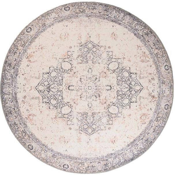 Heritaged Rond vintage vloerkleed Fade No.2 grijs 305 cm rond