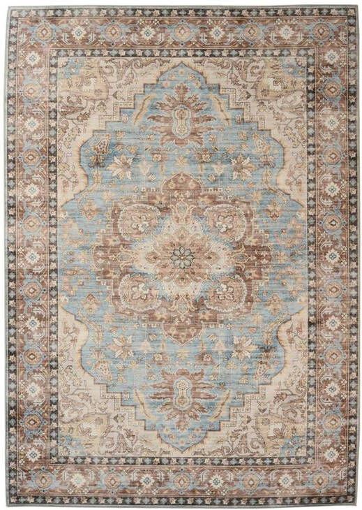 Heritaged Vintage buitenkleed Valenca Fino lichtblauw 200x290 cm