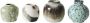 HKLIVING 70&apos;s Ceramics Vaas Set van 4 Canyon - Thumbnail 1