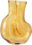 HKLIVING Gleam Glass Vaas Medium Amber - Thumbnail 1