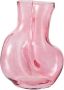 HKLIVING Gleam Glass Vaas Medium Rose - Thumbnail 1