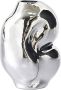 HKLIVING Gleam Glass Vaas Small Chrome - Thumbnail 1