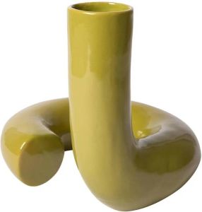 HKliving HK Objects Vaas Glossy Olive