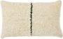 HKLIVING Natural Sierkussen 30 x 50 cm Wool Striped - Thumbnail 1