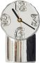 HKLIVING Retro Ceramics Tafelklok Chrome - Thumbnail 2