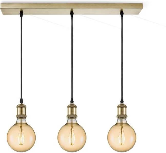 Home Sweet Home Hanglamp Basic Vintage Messing 66x12x109cm