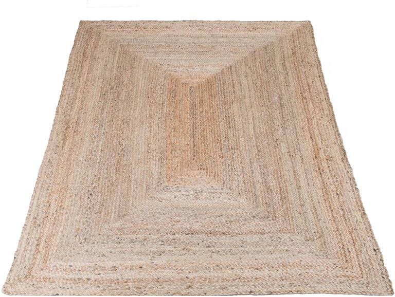 Home67 Vloerkleed Jute Naturel 160 x 230 cm