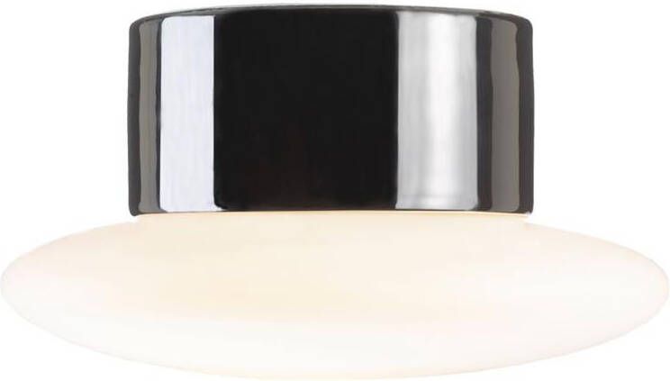 Ifo Electric Ifö Electric Aton Caïro plafond-en wandlamp porselein zwart IP44 LED