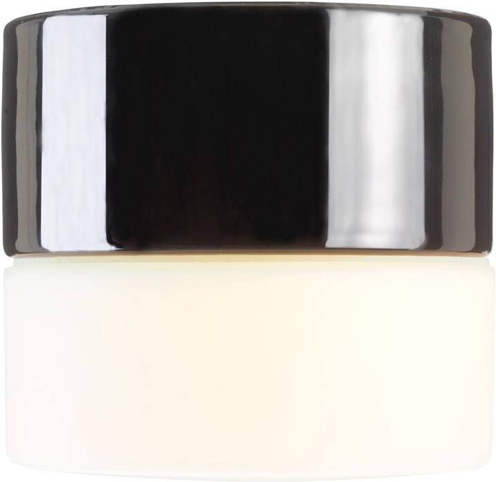 Ifo Electric Ifö Electric Aton Giza plafond-en wandlamp porselein zwart IP44 LED