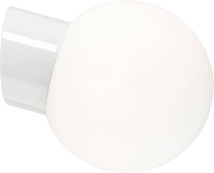 Ifo Electric Ifö Electric Classic Globe wandlamp porselein wit IP54 180mm LED