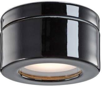 Ifo Electric Ifö Electric Cool High plafondlamp IP44 porselein zwart
