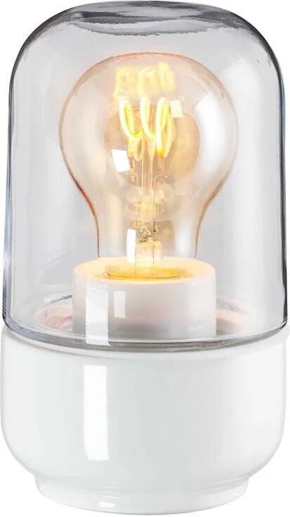 Ifo Electric Ifö Electric Ohm 100|170 plafond-en wandlamp porselein IP44 helder Wit