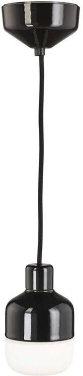 Ifo Electric Ifö Electric Ohm hanglamp 100|155 opaal glas IP44 Zwart