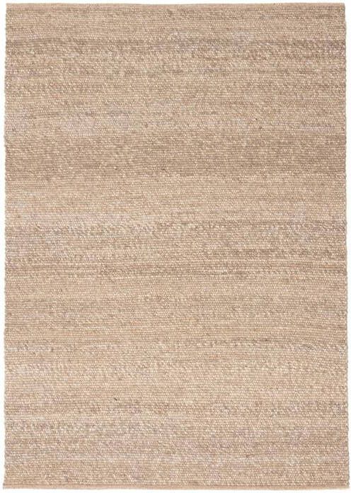 Interieur05 Wollen vloerkleed Rond Vik Lichtbruin 200cm