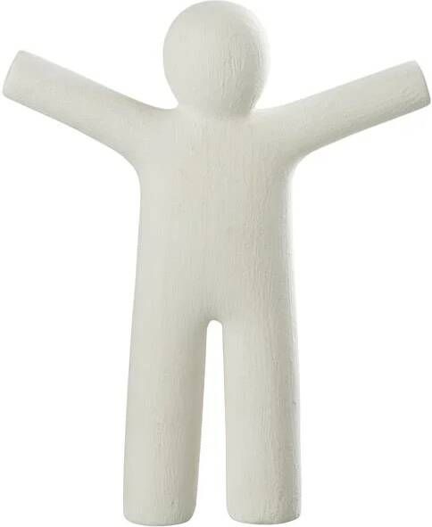 J-Line figuur P&apos;tit Maurice polyresin wit large