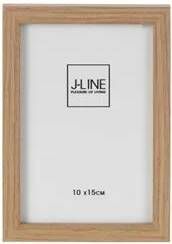 J-Line Fotokader Basic Hout Naturel Extra Small