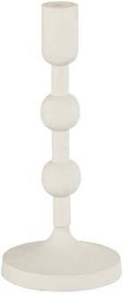 J-Line kandelaar Bollen- aluminium wit large