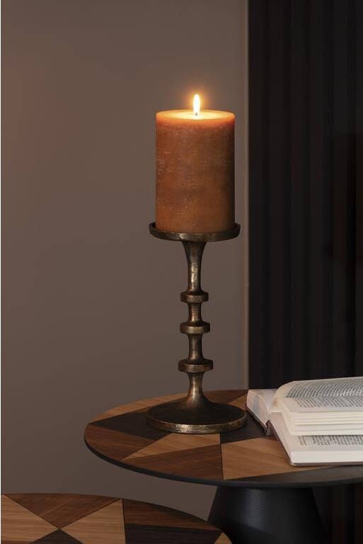 J-Line kandelaar Luz aluminium brons large