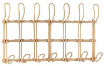 J-Line kapstok Ellen 6 Hakken jute naturel