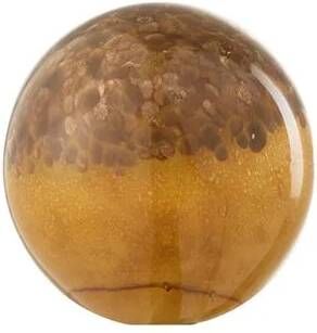 J-Line presse-papier Lagen glas bruin|oker small