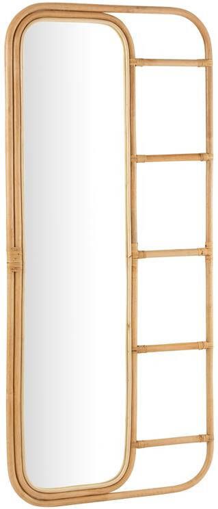J-Line spiegel-Ladder rotan naturel