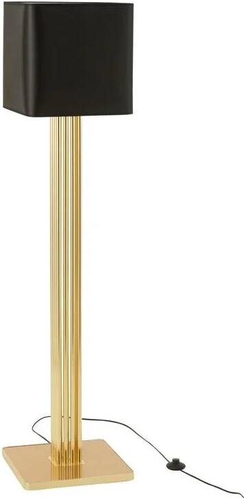 J-Line staande lamp Moderna metaal|textiel goud