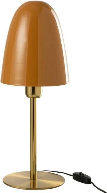 J-Line tafellamp metaal oker|goud
