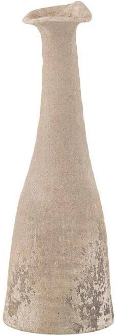 J-Line vaas Antiek keramiek naturel small