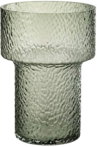 J-Line Vaas Betty Glas Groen Small 21x21x30cm