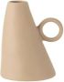 J-Line Vaas Hellend Keramiek Beige - Thumbnail 1