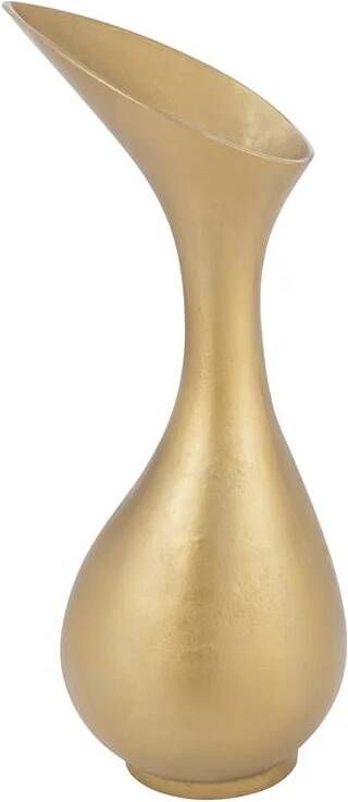 J-Line Vaas Olivia Aluminium Goud Large 35x29x77cm
