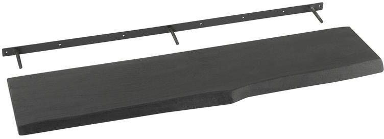 J-Line wanddecoratie Gerard hout zwart large