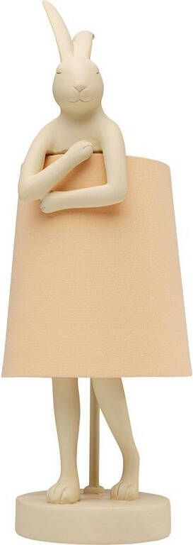 Kare Design Animal Tafellamp konjin 50cm beige en perzik
