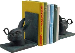 Kare Design Boekensteun Smart Rabbit (Set van 2)