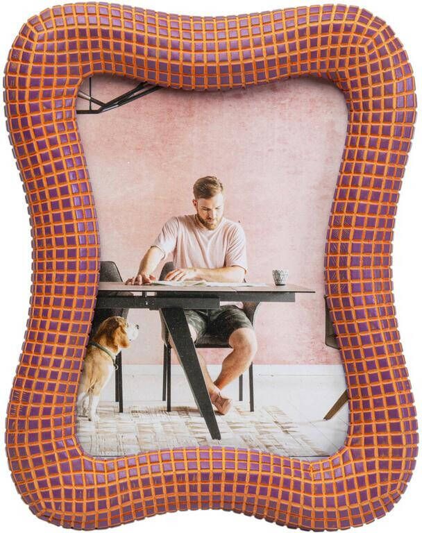 Kare Design Fotolistj Wavy 18x23cm oranje