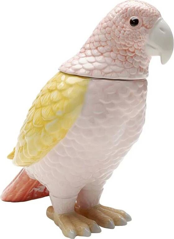 Kare Design Kare Deco Kan Exotic Bird Giallo 23cm