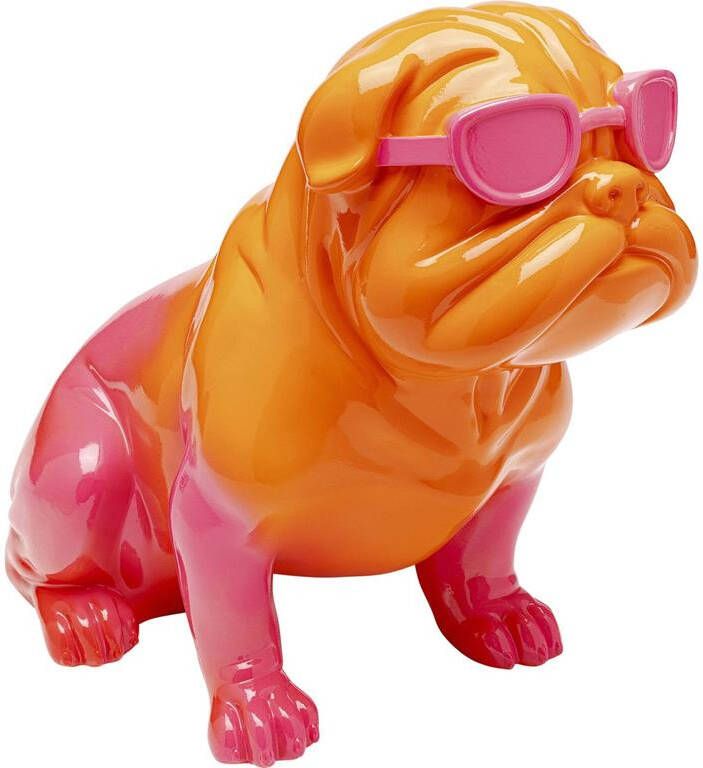 Kare Design Kare Decofiguur Fashion Dog Orange 17cm