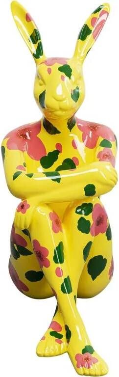 Kare Design Kare Decofiguur Gangster Rabbit Yellow 80cm