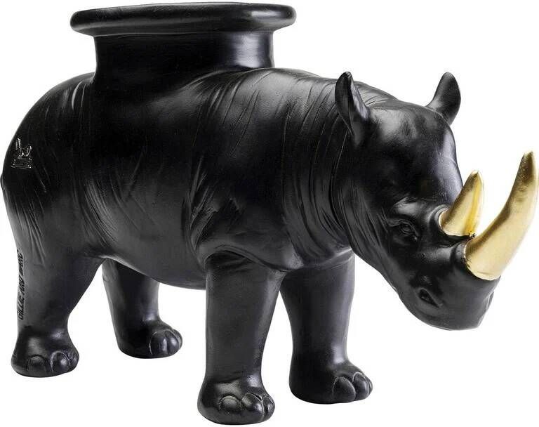 Kare Design Kare Decofiguur Rhino Black 41cm