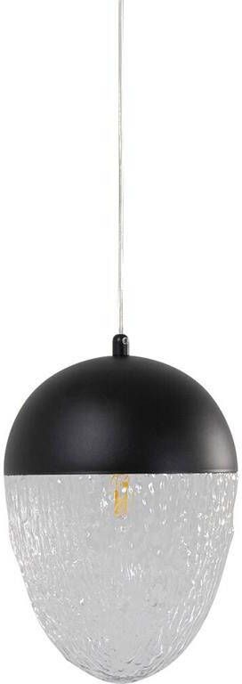 Kare Design Kare Hanglamp Frozen Black Matt Ø20cm