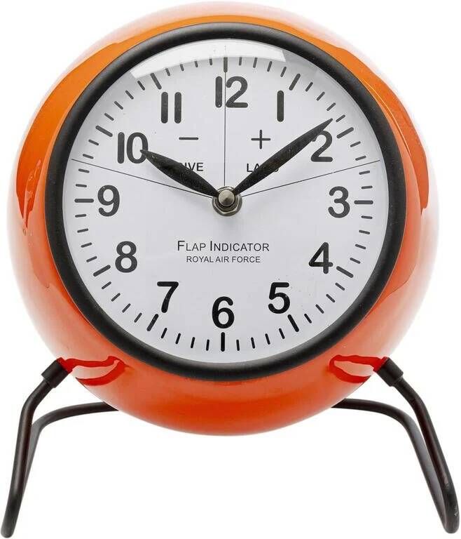 Kare Design Kare Tafelklok Mio Orange 21cm