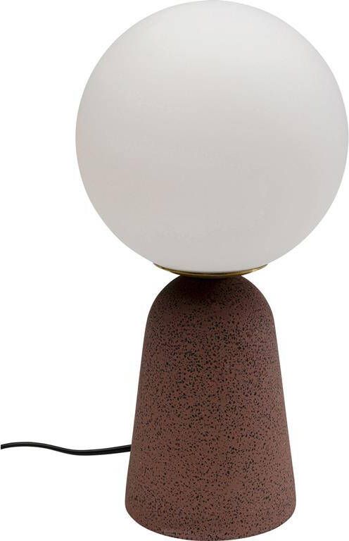 Kare Design Kare Tafellamp Bollie Red 33cm