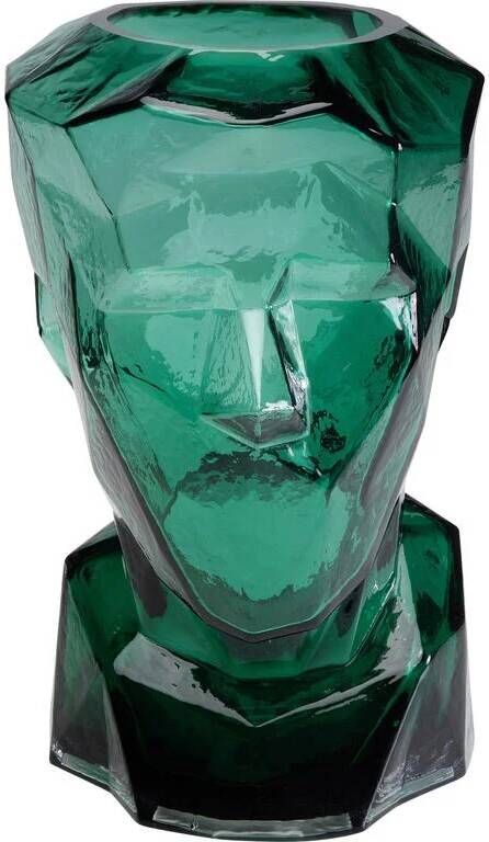 Kare Design Kare Vaas Prisma Face Green 30cm