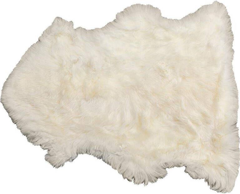 Kare Design Kare Vloerkleed Heidi Wit 85x65cm