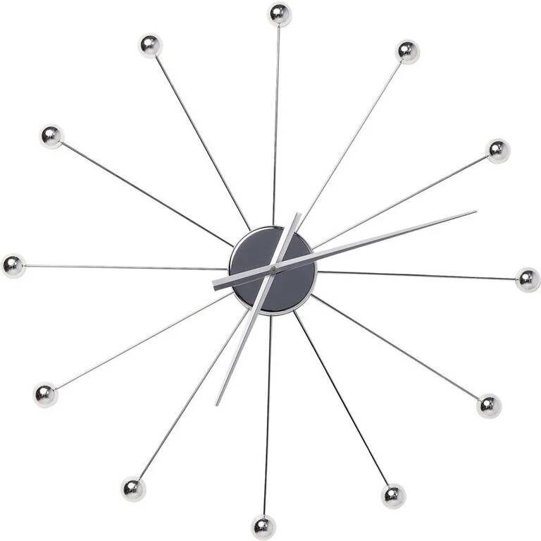 Kare Design Kare Wandklok Like Umbrella Balls Chrome