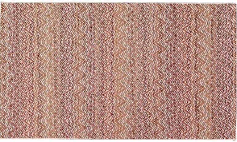 Kare Design Vloerkleed Zigzag rood 330x230cm